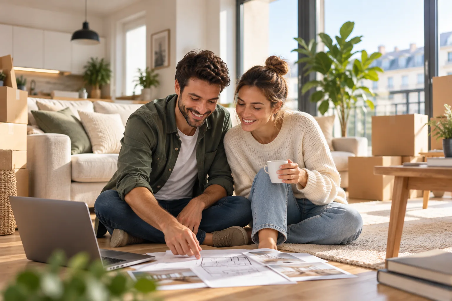 Projet immobilier d'un jeune couple