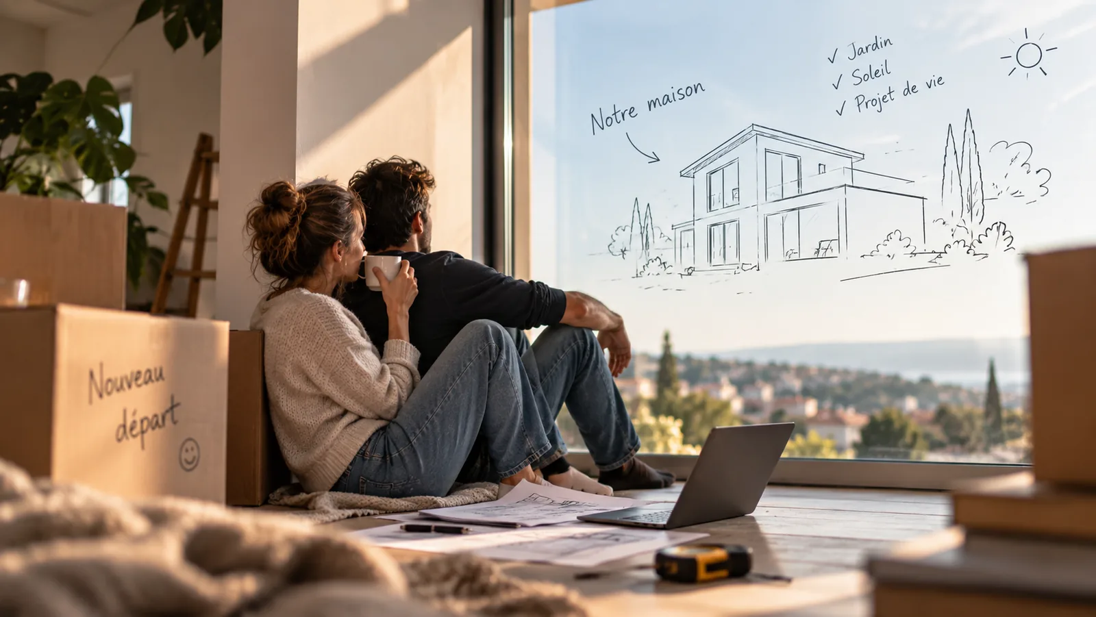 Projet immobilier accompagné par La Maison des Courtiers